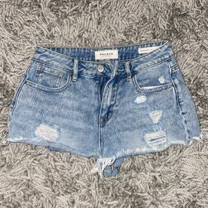 pacsun high waisted shorts